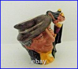 Rare Royal Doulton Character Jug Punch And Judy Man D6596 Etc Miniature Size