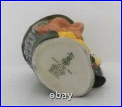 Rare Royal Doulton Character Jug Punch And Judy Man D6596 Etc Miniature Size