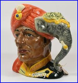 Rare Royal Doulton D6841 Large Character Jug Elephant Trainer