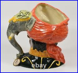 Rare Royal Doulton D6841 Large Character Jug Elephant Trainer