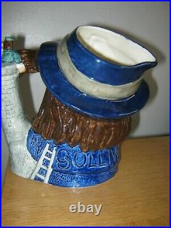 Rare Royal Doulton Gulliver Large Character Jug