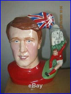 Rare Royal Doulton Hat Trick Hero Character Jug