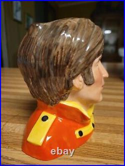 Rare Royal Doulton John Lennon New Colourway Red Character Jug, 5.5 Ltd Ed 1000