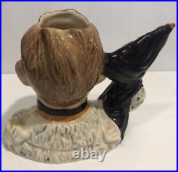 Rare Royal Doulton Jug KING GEORGE IV and QUEEN ELEZABETH II D7167 & D7168