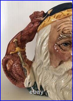 Rare Royal Doulton Jug MERLIN D7117