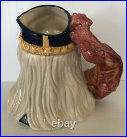 Rare Royal Doulton Jug MERLIN D7117