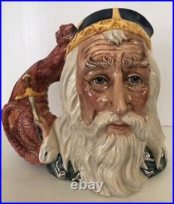 Rare Royal Doulton Jug MERLIN D7117