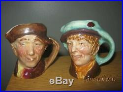 Rare Royal Doulton Pearly Boy/pearly Girl Miniature Character Jugs