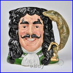 Rare Royal Doulton Prototype Character Jug Captain Hook