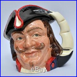 Rare Royal Doulton Prototype Red Capt Henry Morgan Character Jug