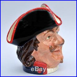 Rare Royal Doulton Prototype Red Capt Henry Morgan Character Jug