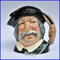 Rare Royal Doulton Sancho Panca City Of Stoke Large Character Jug