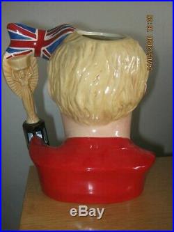 Rare Royal Doulton The Captain Character Jug