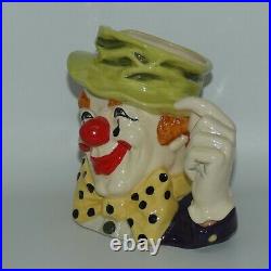 Rare Royal Doulton The Clown Large Size Character Jug D6834