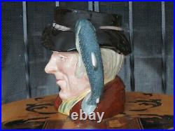 Rare Royal Doulton The Poacher D6781 Character Toby Jug Mug Colourway Edition