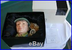 Rare Royal Doulton WWII US soldier character jug Limited Edition of 350 in box