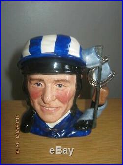 Rare Royal Doulton Willie Carson Character Jug Ltd Edition