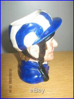 Rare Royal Doulton Willie Carson Character Jug Ltd Edition