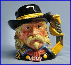 Rare Vintage Large Royal Doulton Character Toby Mug Jug General Custer D7079 EXC