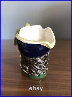 Rare Vintage Miniature Royal Doulton Character Toby Jug Captain Hook D6605