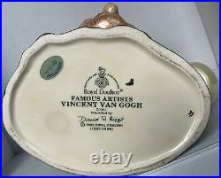 Rare Vintage Royal Doulton Character Jug D7151 Vincent Van Gogh Famous Artists