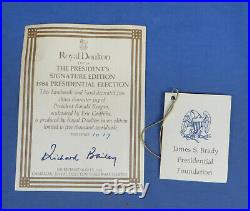 Rare Vintage Royal Doulton Large Character Jug #D6718 Ronald Reagan LE1079/5000