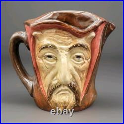 Rare Vintage Royal Doulton Mephistopheles Devil 2-Faces D5758 With Verse