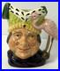 Rare Vtg Royal Doulton Character Mug Small Ugly Dutchess withPink Flamingo D6603