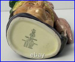 Rare Vtg Royal Doulton Character Mug Small Ugly Dutchess withPink Flamingo D6603