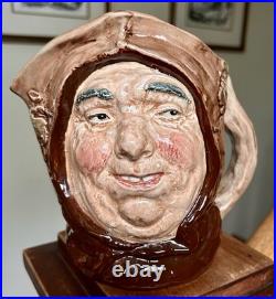 Retired Vintage Large Royal Doulton Toby Character Jug #962066 FRIAR TUCK 1950