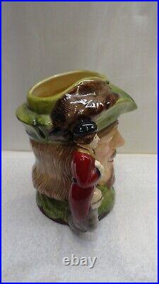 Robin Hood ROYAL DOULTON D6998 Character Jug 891/1500 Double Handle Large COA