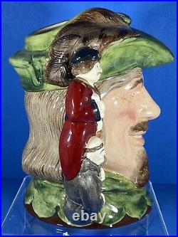 Robin Hood ROYAL DOULTON D6998 Character Jug LIMITED EDITION 7 H #565/2500 made