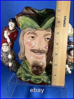 Robin Hood ROYAL DOULTON D6998 Character Jug LIMITED EDITION 7 H #565/2500 made