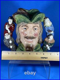 Robin Hood ROYAL DOULTON D6998 Character Jug LIMITED EDITION 7 H #565/2500 made