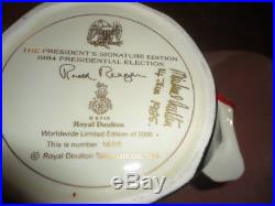 Ronald Reagan D6718 Large Royal Doulton Character Jug Limited Edition