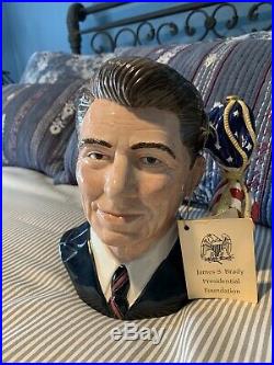 Ronald Reagan Royal Doulton Jug Character Jug D6718