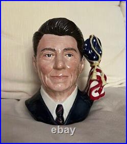 Ronald Reagan Royal Doulton character jug worldwide limited edition 1133 of 5000