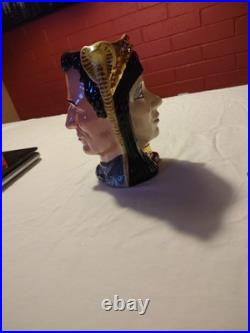 Royal Daulton Character Jug Large Anthony & Cleopatra D6728