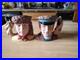 Royal Daulton Character Jugs Meriwether Lewis D7235 & William Clark D7234