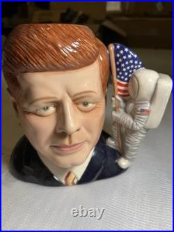 Royal Daulton John F Kennedy Toby Mug #0072 Pascoe Co. Ray Noble Design MIB