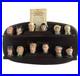 Royal Doulton 12 Miniature Tiny Charles Dickens Hand Painted Jugs Display Stand