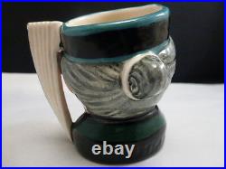 Royal Doulton 1958 Toby Mug The Mikado D #6525 2 1/2 H England Rare Find