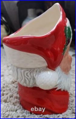 Royal Doulton 1983 Santa Claus with Stocking Handle Toby Jug D6690