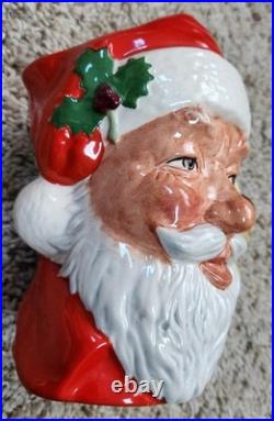 Royal Doulton 1983 Santa Claus with Stocking Handle Toby Jug D6690