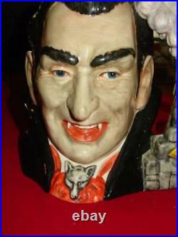 Royal Doulton 1997 Count Dracula Large Character Jug of the Year D7053 COA