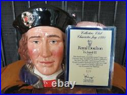 Royal Doulton 1998 Collectors Club King Richard III D7099 Toby Jug Mug 577/1500