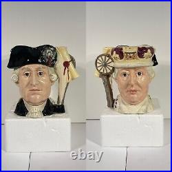 Royal Doulton 2 Sided Antagonists Toby Mug D6749 The Siege of Yorktown LE #3269