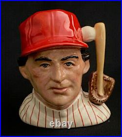 Royal Doulton 4 Toby Character Jug Phillies Baseball Player D6957 1993 Ltd 2500