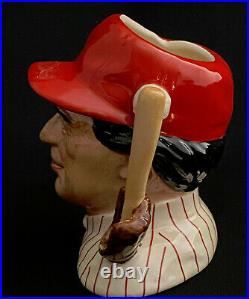 Royal Doulton 4 Toby Character Jug Phillies Baseball Player D6957 1993 Ltd 2500