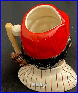 Royal Doulton 4 Toby Character Jug Phillies Baseball Player D6957 1993 Ltd 2500